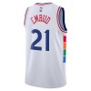 Dres Philadelphia 76ers Joel Embiid Nike 2024-25 City Edition Bijela Swingman